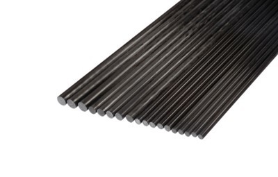 引抜成形されたカーボンファイバーロッドとチューブ